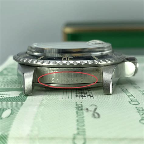 rolex year serial